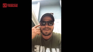 Tough Patriot Emotional After Flag Attack, Sends Bone-chilling Message To Attacker