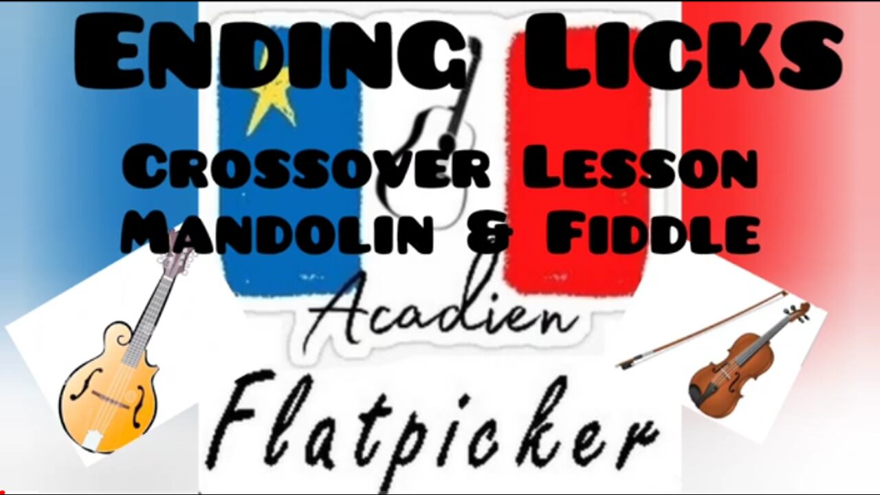 Crossover Lesson - Mandolin & Fiddle - Ending Licks