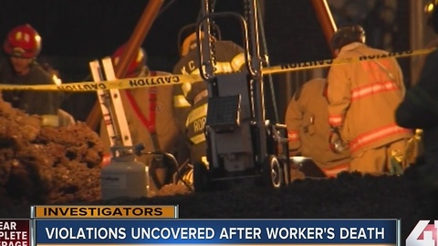 Violations uncovered after workerâs death