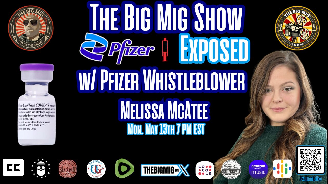 Pfizer 💉Exposed w/ Pfizer Whistleblower Melissa McAtee