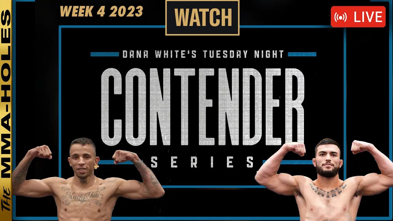 Contender Series 2023 Week 4: Carlos Prates vs Mitch Ramirez + Belgaroui vs Silva LIVE Reaction