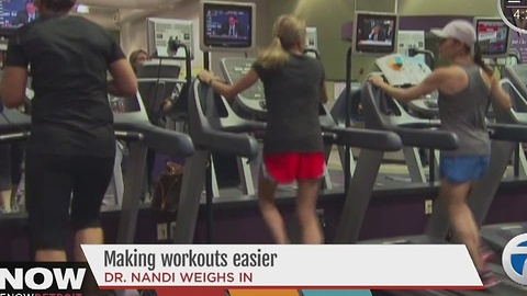 Making workouts easier