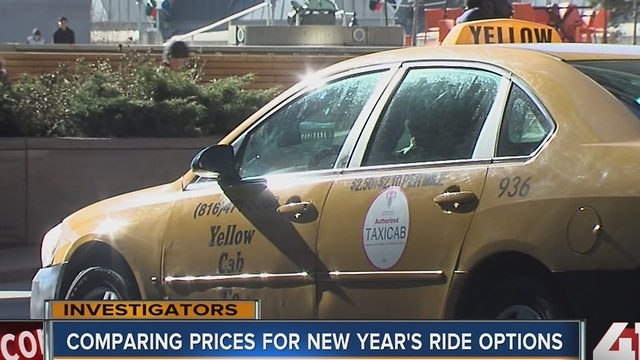 Comparing prices for New Year's ride options