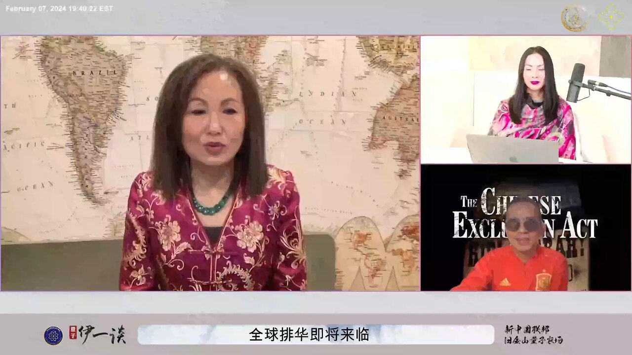 【 #量子伊一谈】 第60期 脱钩 精彩片段【二】 共产党为什么要制造全球排华? 直播链接:https://gettr.com/post/p2zx354062c
