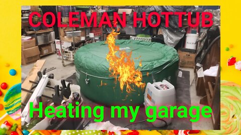 Setting up my Coleman spa / hotub , is it really that easy to setup and will it help heat my garage