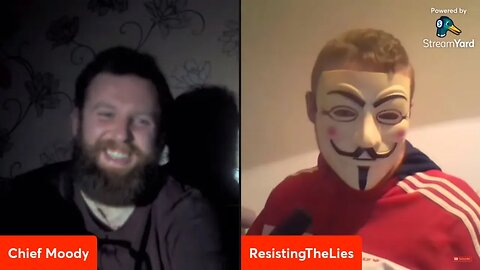 ResistingTheLies face dox on Chief Moody's stream