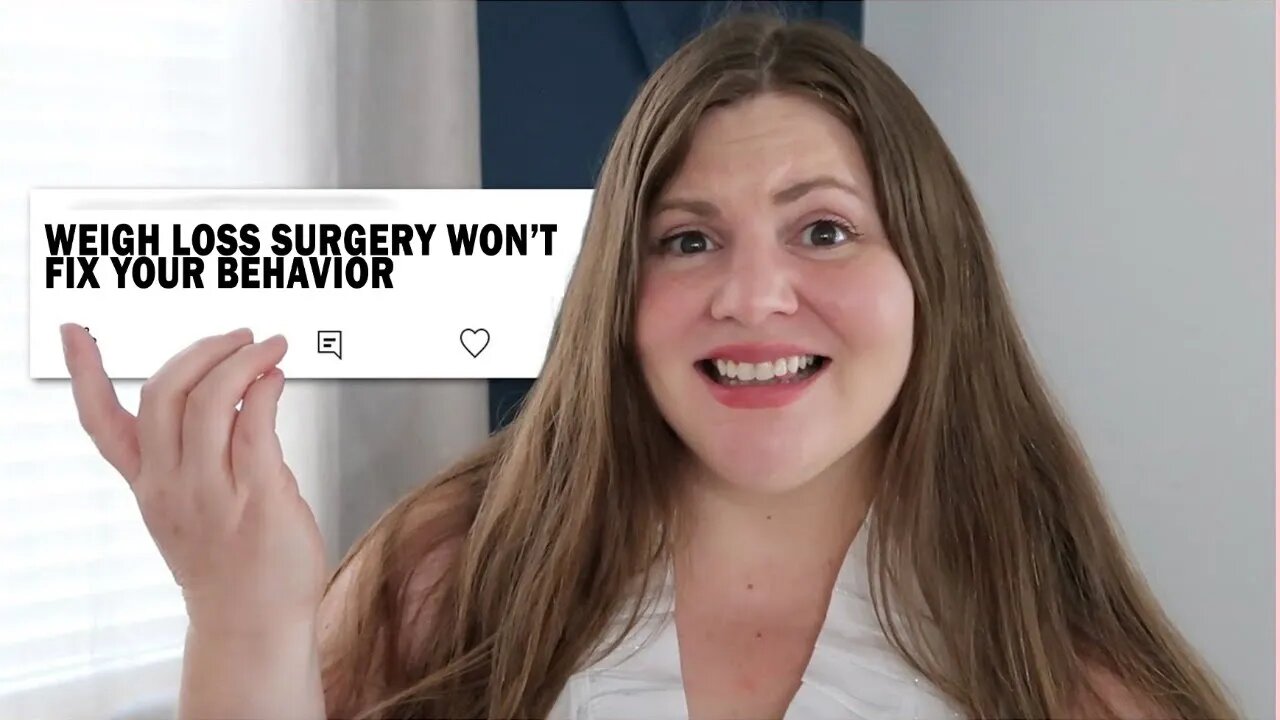 Weight Loss Surgery Alone Will Not Fix Your Behaviors - April Lauren Edition