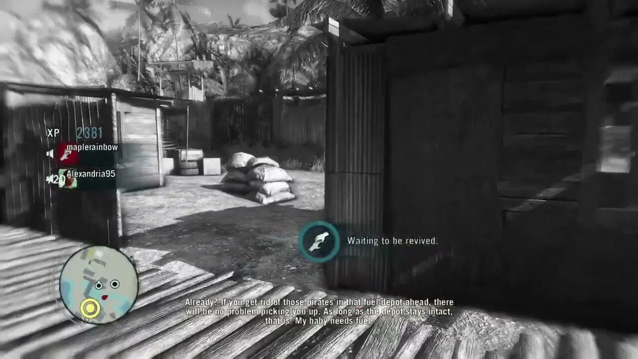 I Was Hiding Behind Cloth