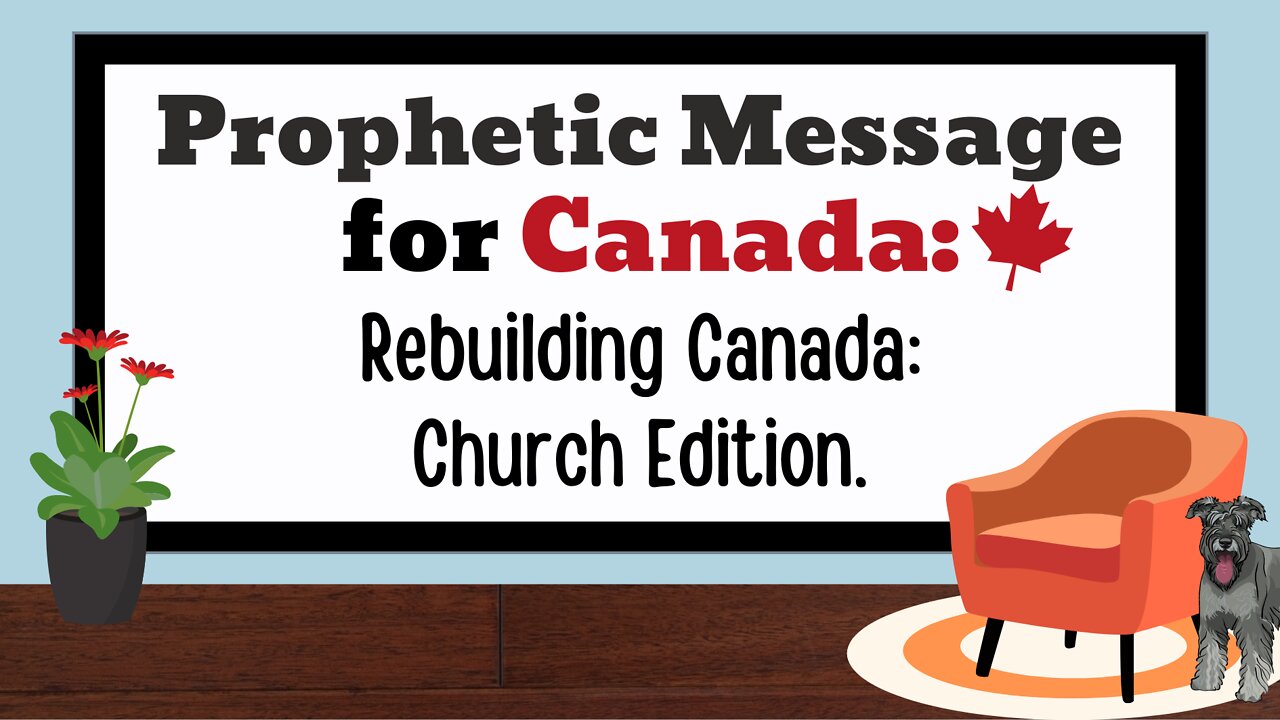 Rebuilding Canada: Church Edition.