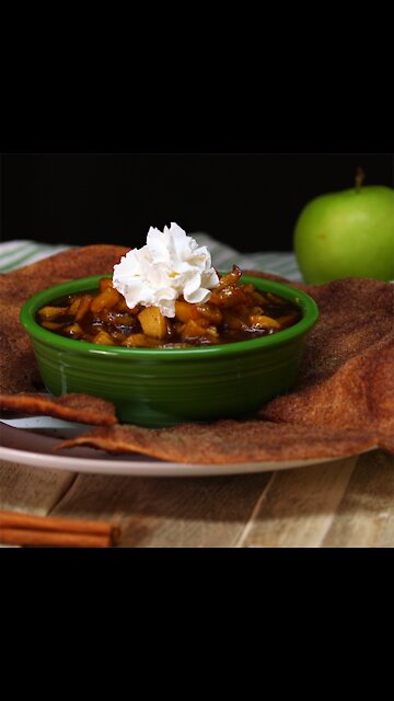 Apple Pie Salsa and Cinnamon Tortilla Chips [GMG Originals]