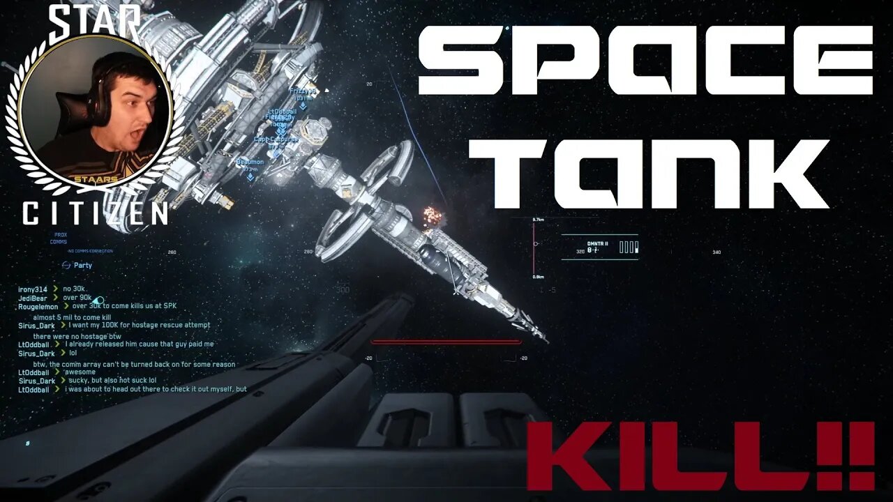 Space Tank Kill - Star Citizen