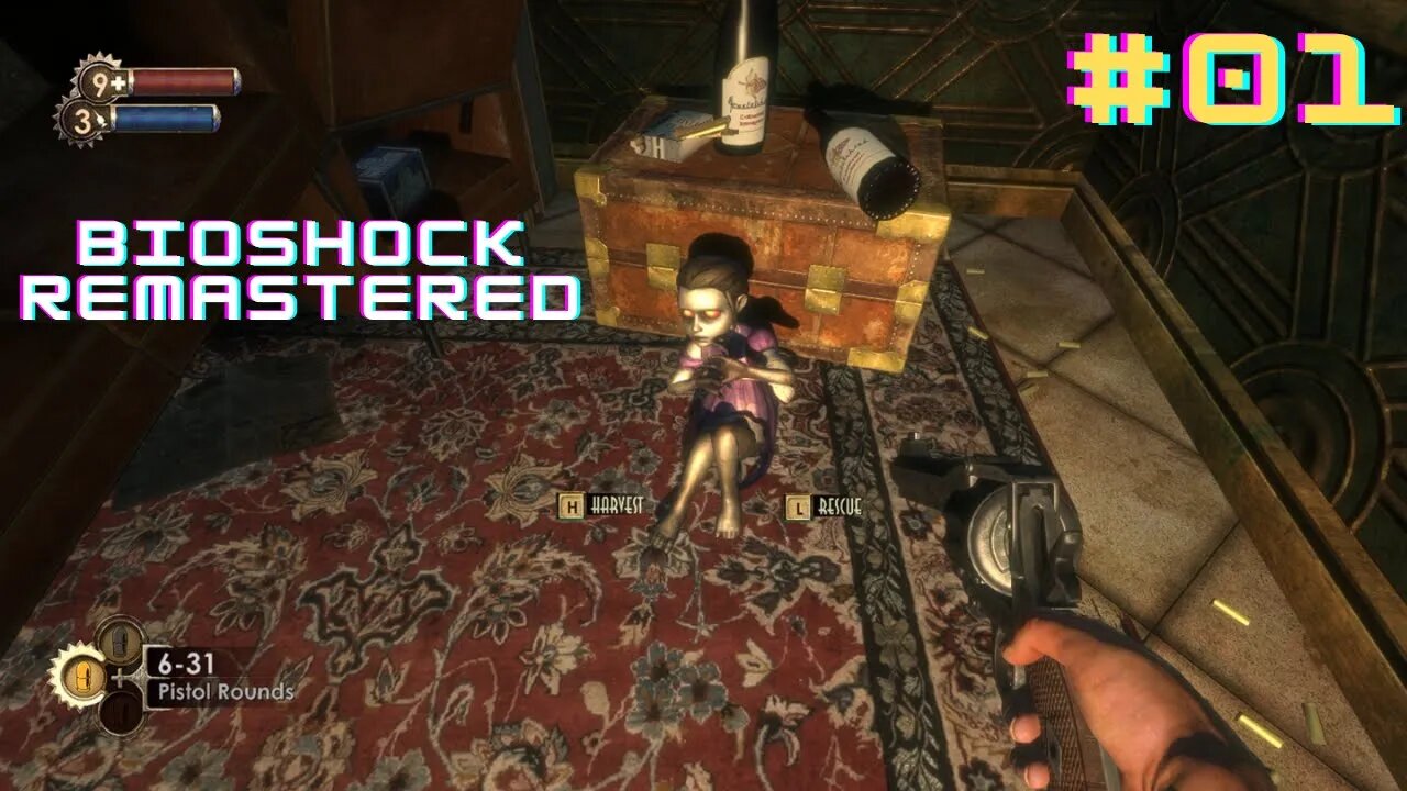 Bioshock Remastered - Gameplay Walkthrough Parte 1 PT-BR.(Welcome to Rapture)