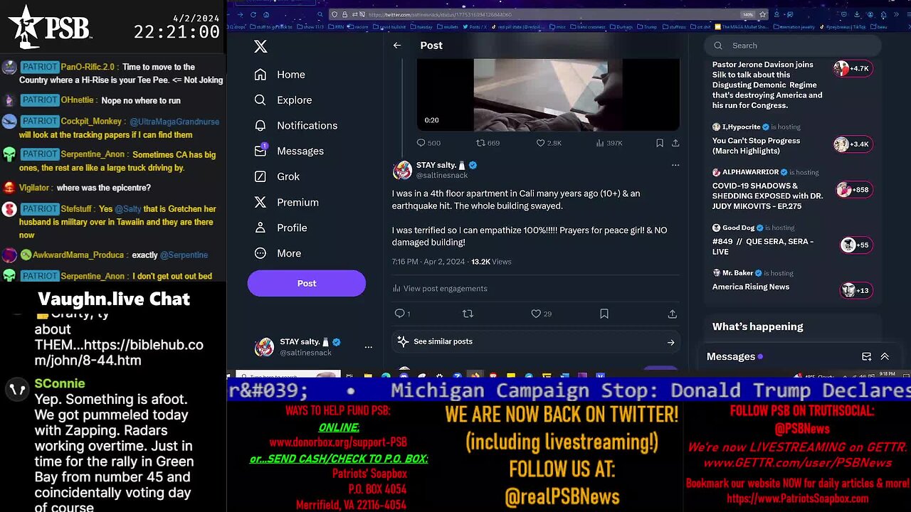 2024-04-02 22:13 EDT - The MAGA Mullet Show: with MagaSwaga