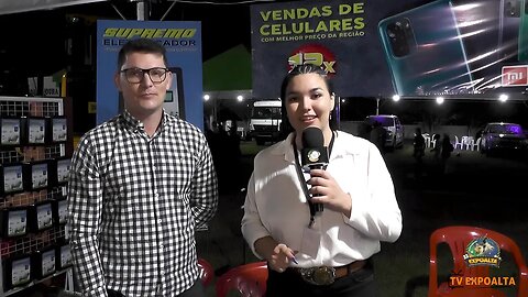 Estande da Lara Celulares na 33ª Expoalta 2023, confira!!