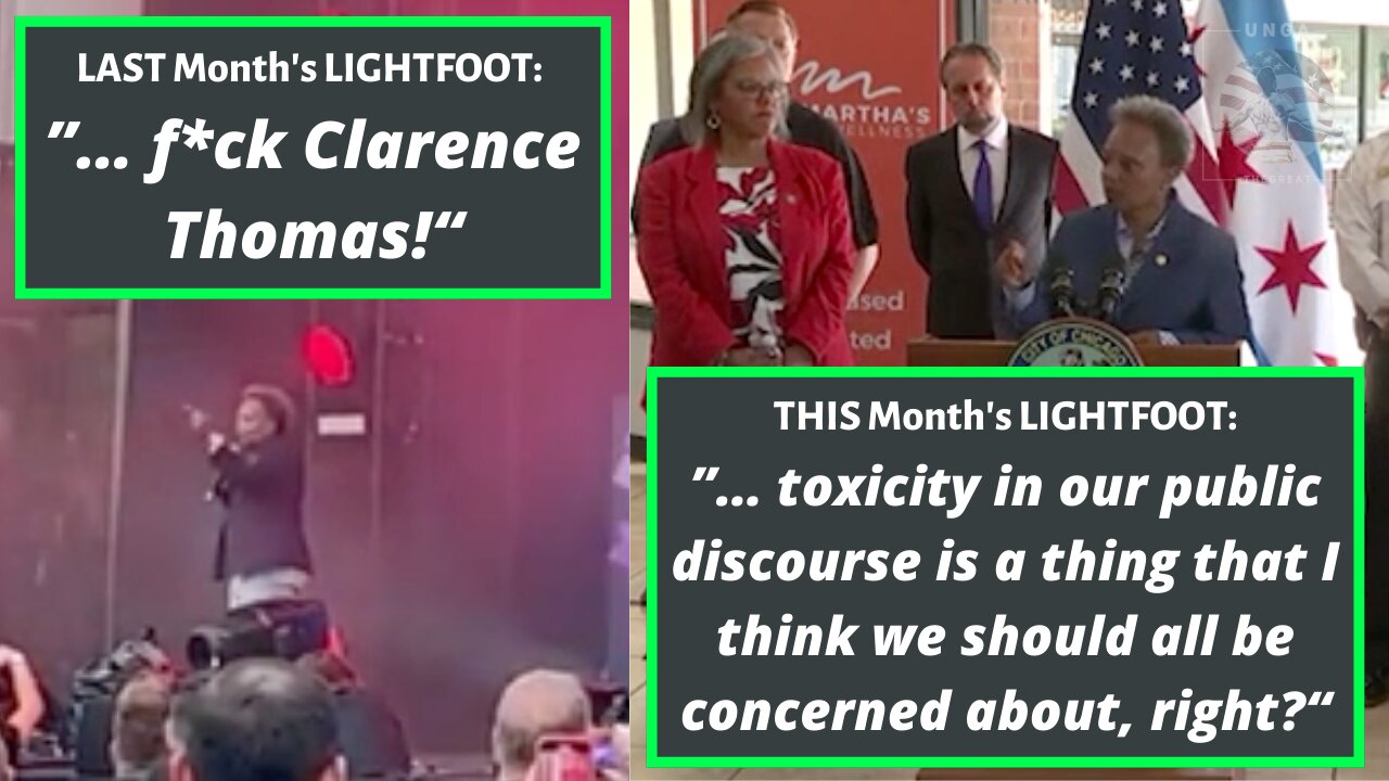 After Yelling ‘F*ck Clarence Thomas,’ Lightfoot Calls Out ‘the Toxicity in Our Public Discourse’