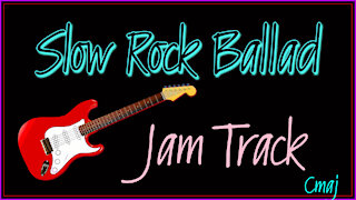 484 Slow ROCK BALLAD Backing Track