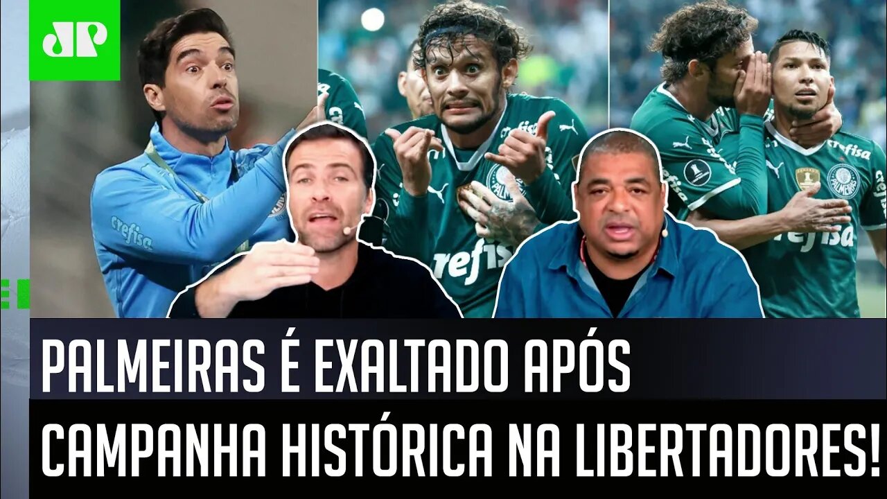 "TODO MUNDO CALOU A BOCA! Esse Palmeiras do Abel Ferreira é..." Verdão IMPRESSIONA na Libertadores!