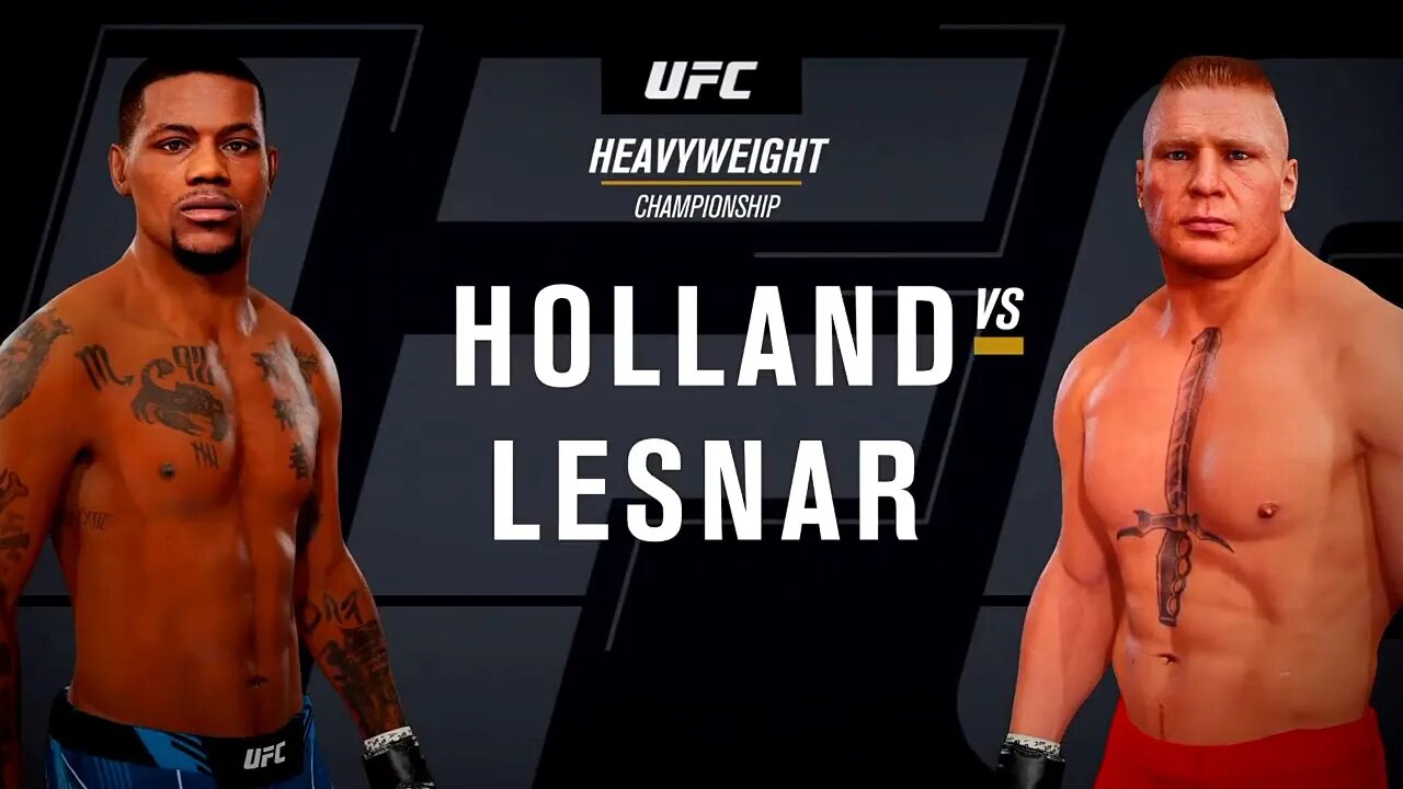 EA Sports UFC 4 Gameplay Brock Lesnar vs Kevin Holland