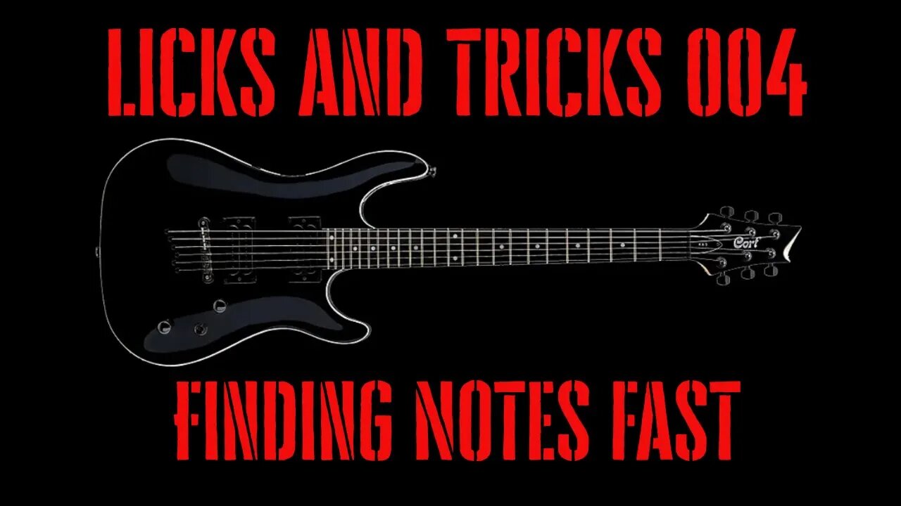 Tips And Tricks 004 - Finding Notes Fast