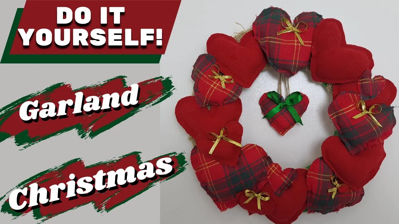 DIY - How to Make Christmas Garland