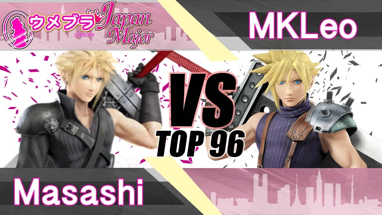 Masashi (Cloud) vs. FOX MVG|MKLeo (Cloud) - Wii U Top 96 - Umebura Japan Major