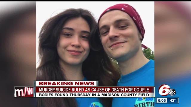 Deaths of couple found dead, locked in embrace in Madison County field ruled murder-suicide
