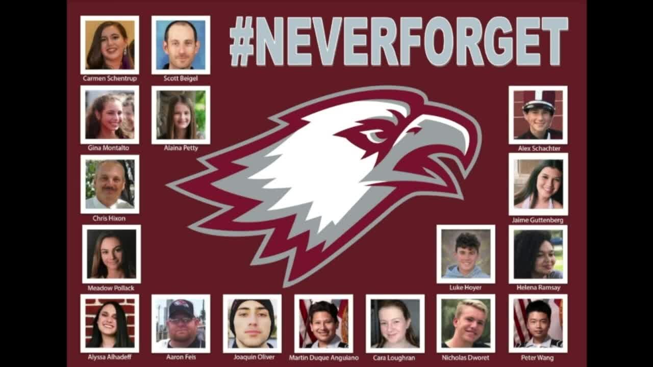 Community marks 3 years since deadly shooting at Marjory Stoneman Douglas High School