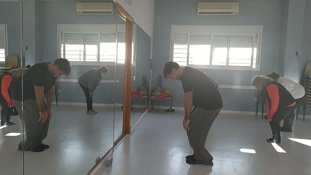 Taichi clase completa, 8 piezas del brocado y final de la forma 24 II