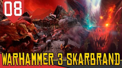 SLAANESH vs KHORNE - Total War Warhammer 3 Skarbrand #08 [Série Gameplay Português PT-BR]