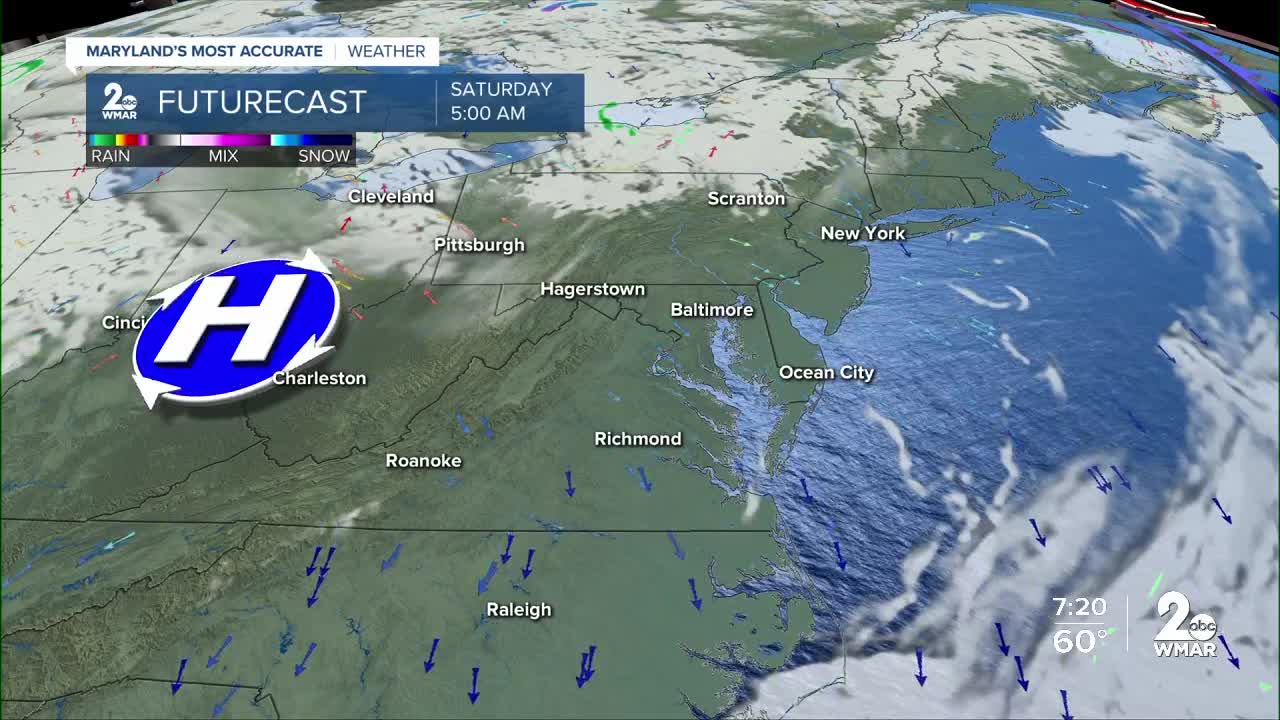 WMAR-2News 7 PM Forecast