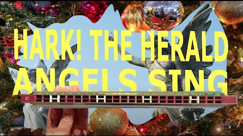 How to Play Hark the Herald Angels Sing on a Tremolo Harmonica with 24 Holes