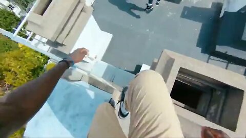 Paris Rooftop Parkour POV 6