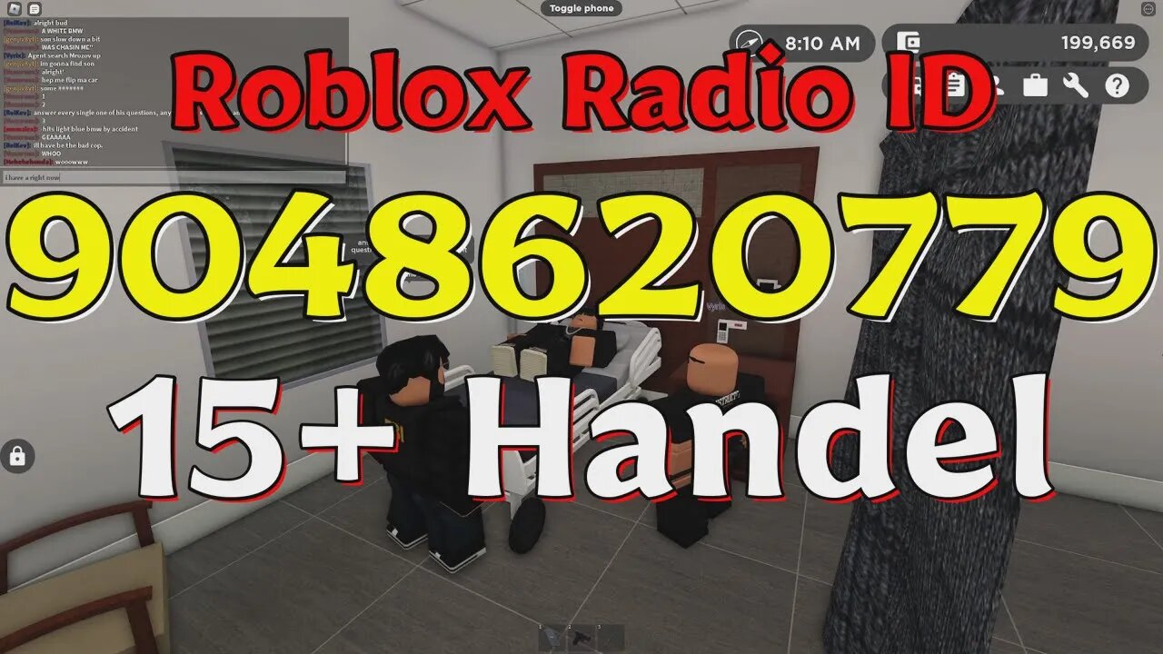 Handel Roblox Radio Codes/IDs