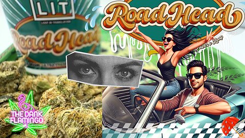 Trying Road Head THCa from Lit Farms! The Dank Flamingo Cannabis Review!!