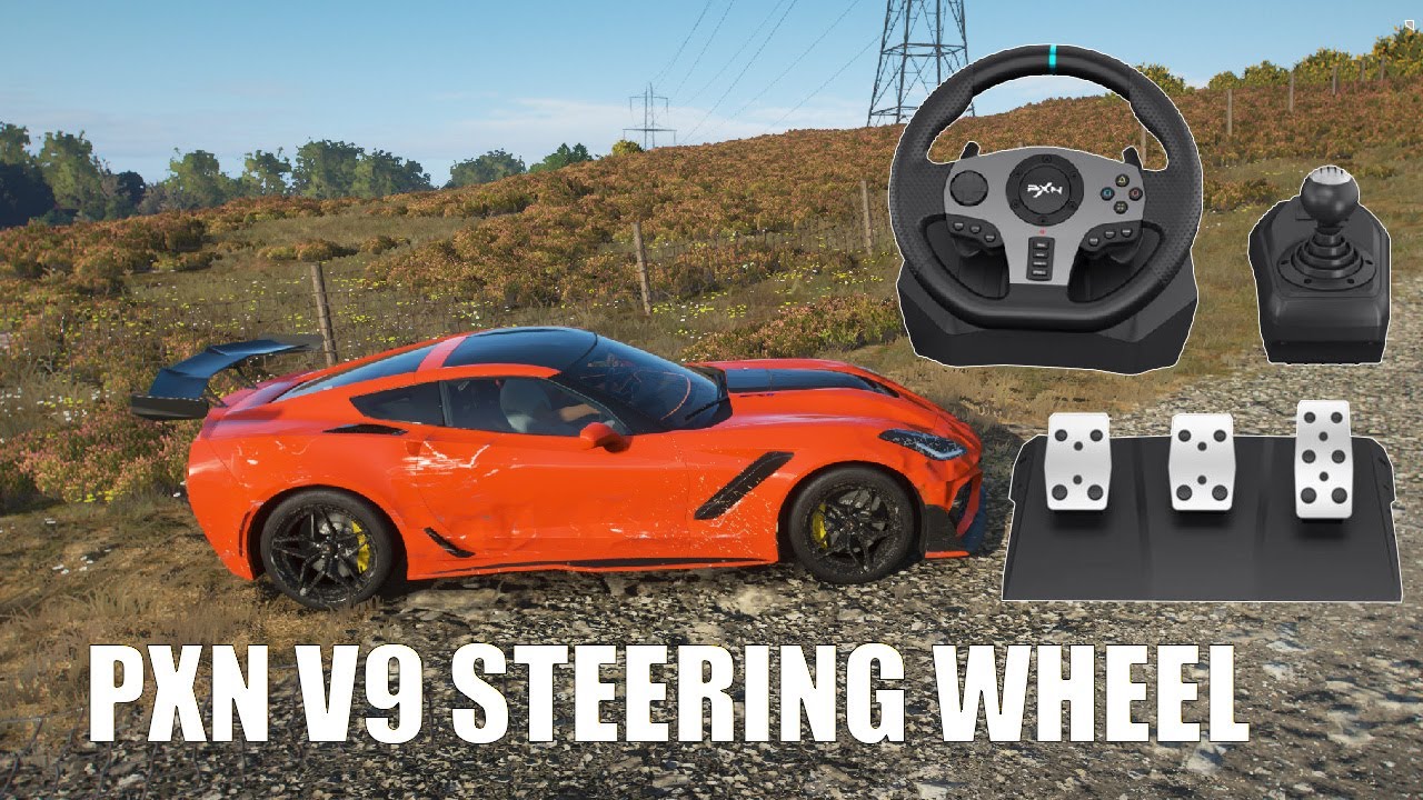 Forza Horizon 4 - CORVETTE ZR1 2019 CHEVROLET (Steering Wheel w/ Clutch + Shifter) PXN V9 gameplay