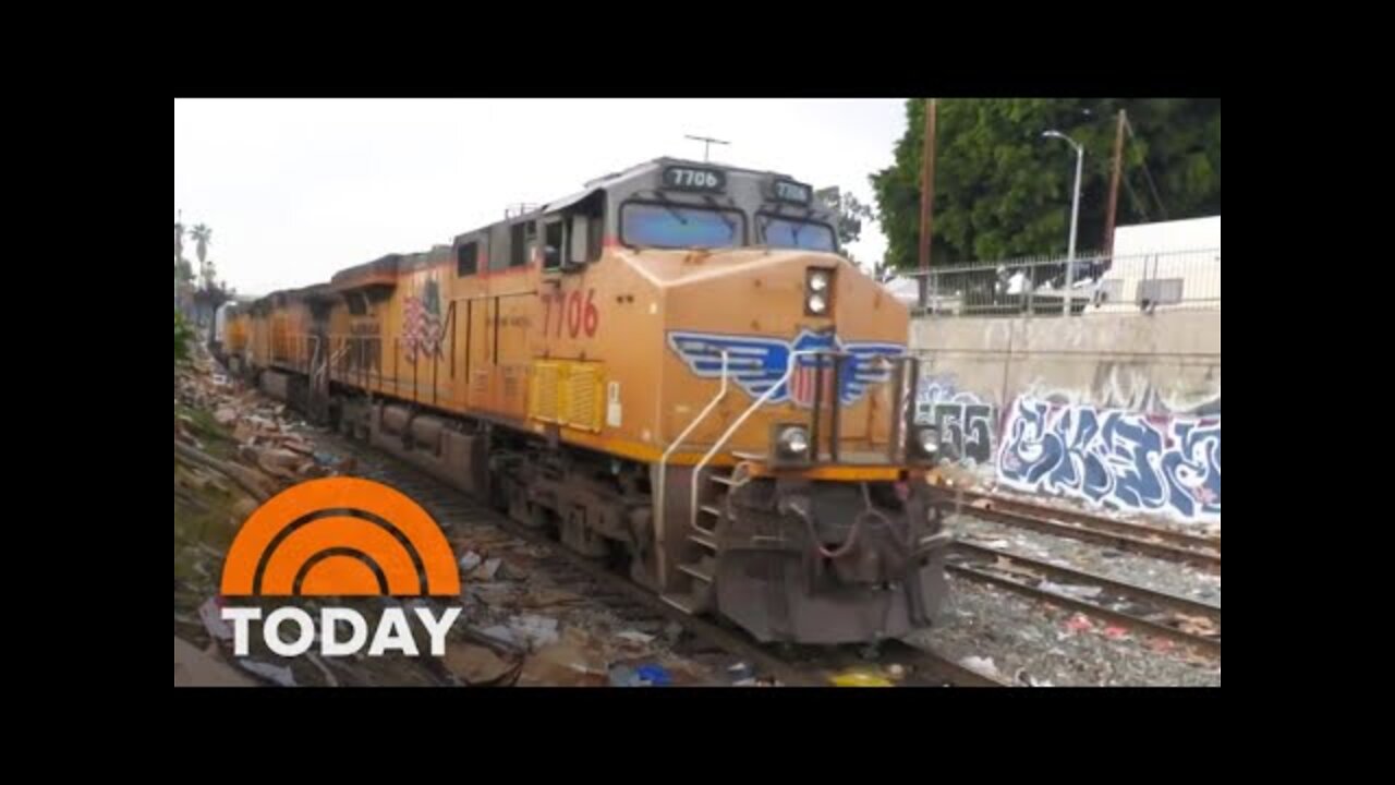 Los Angeles Hit By String Of Train Robberies