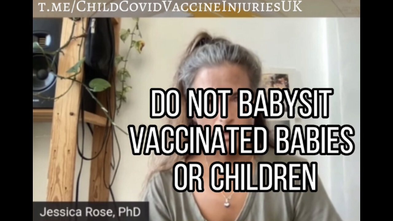 Do not babysit va€€inated children due to liability issues...