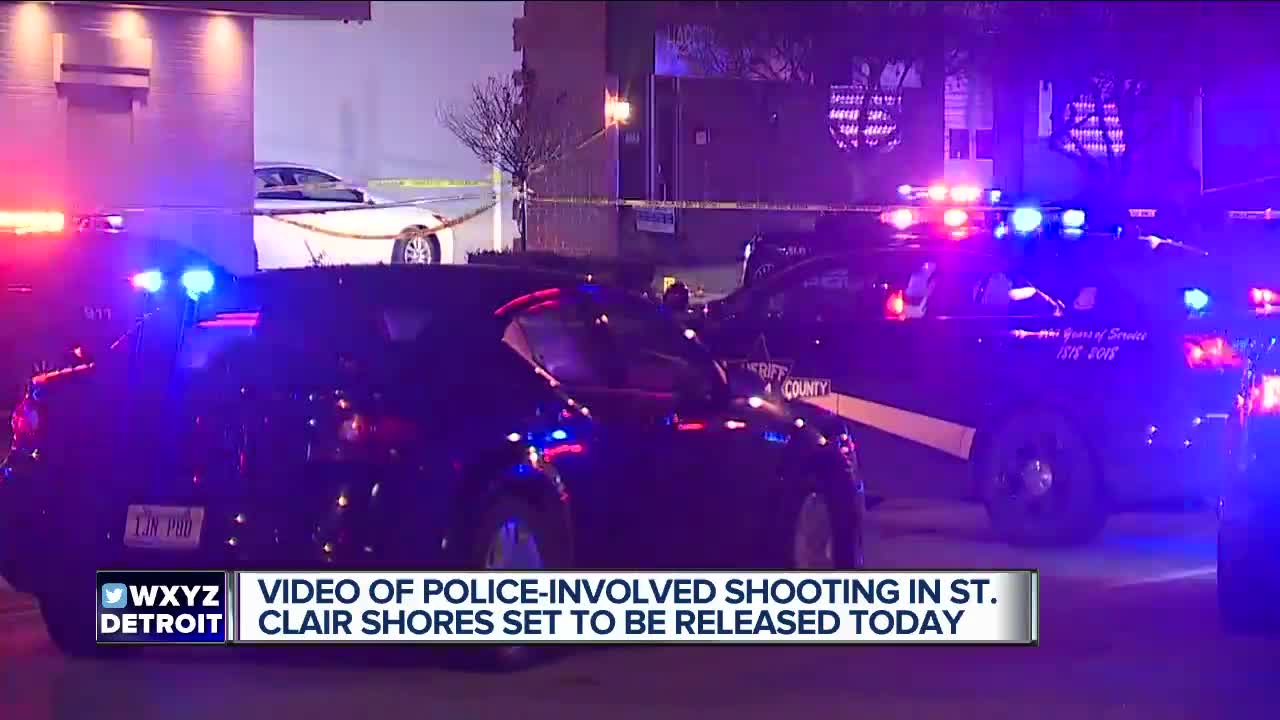 Video of police-involved shooting in St. Clair Shores set to be released