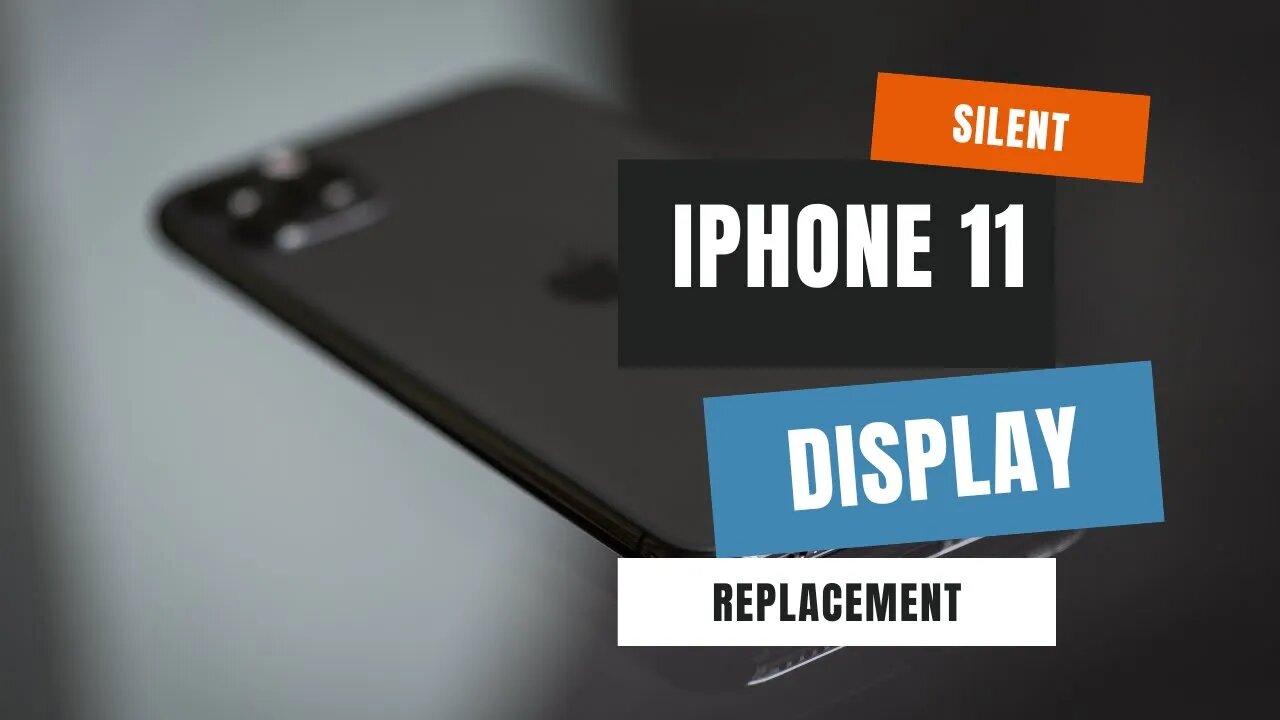 APPLE, Iphone 11, screen, display, replacement, repair video