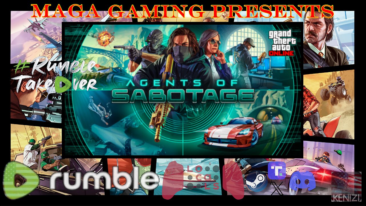 GTAO - Agents of Sabotage Week: Friday w/ UnfoldingJoker