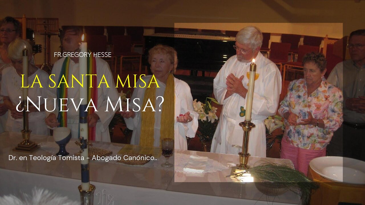 LA SANTA MISA ¿Qué le pasa a la Misa de ahora?