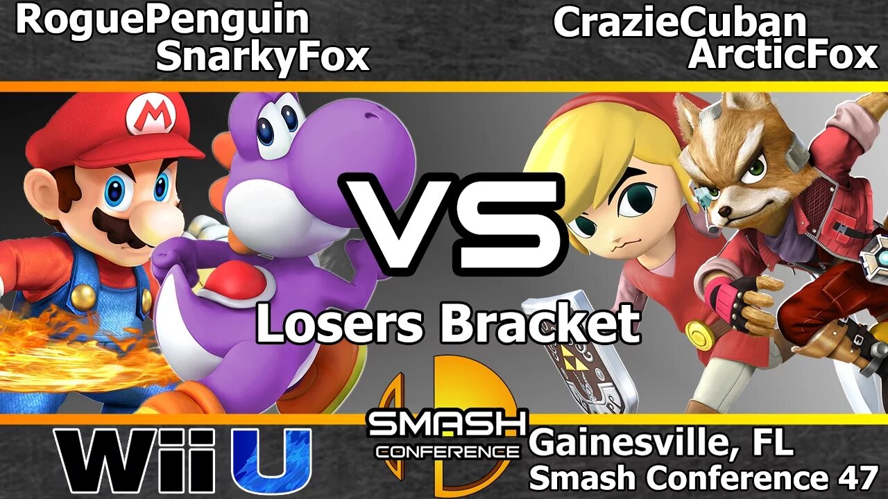 RoguePenguin & SnarkyFox vs. CrazieCuban & ArcticFox - Losers R5 - SC47