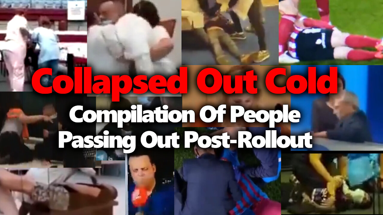 Compilation Of Athletes, Reporters & Patients Collapsing, Passing Out & Fainting, Vaccine To Blame?