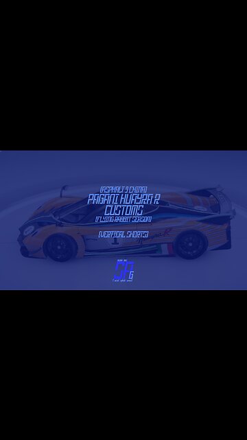 [Asphalt 9 China Version (A9C/C9/狂野飙车9)] Pagani Huayra R Customs | Flying Rabbit Season (#Shorts)