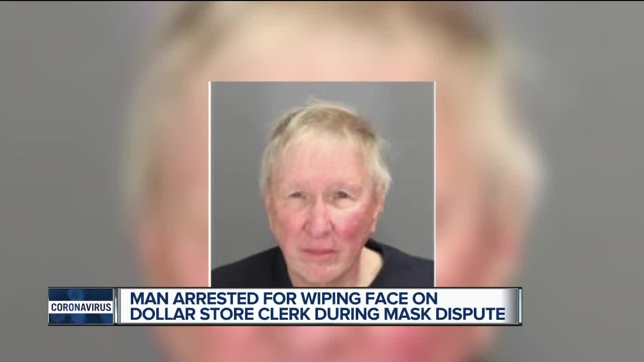 Man charged with assault & battery after allegedly wiping face on Michigan store clerk