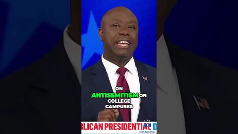 Taking a Stand Against Antisemitism on College Campuses #shorts #gopdebate #timscott