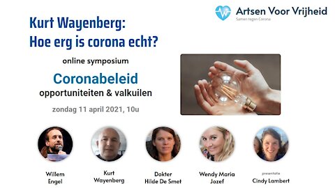 Kurt Wayenberg - Symposium Artsen Voor Vrijheid 11 april 2020