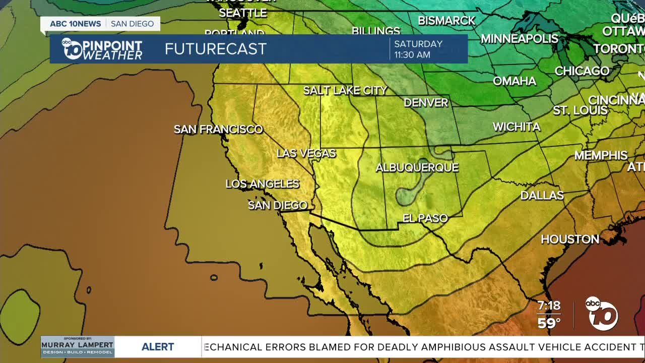 ABC 10News PinPoint Weather With Meteorologist Angelica Campos