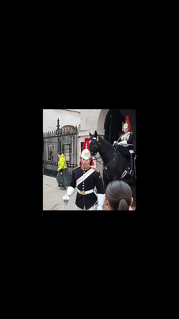 Make way slow motion #horseguardsparade
