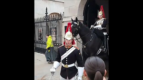 Make way slow motion #horseguardsparade